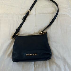 Micheal Kors Navy blue purse